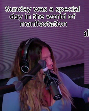 A special day for manifestation