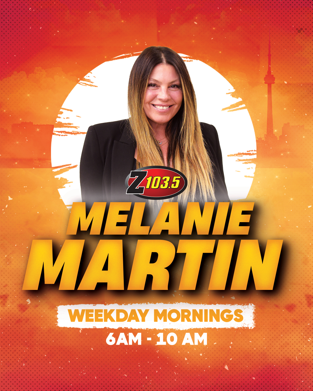 Melanie on Z103.5